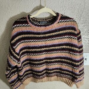 ELSA MANDA MULTI COLOURED KNIT SWEATER